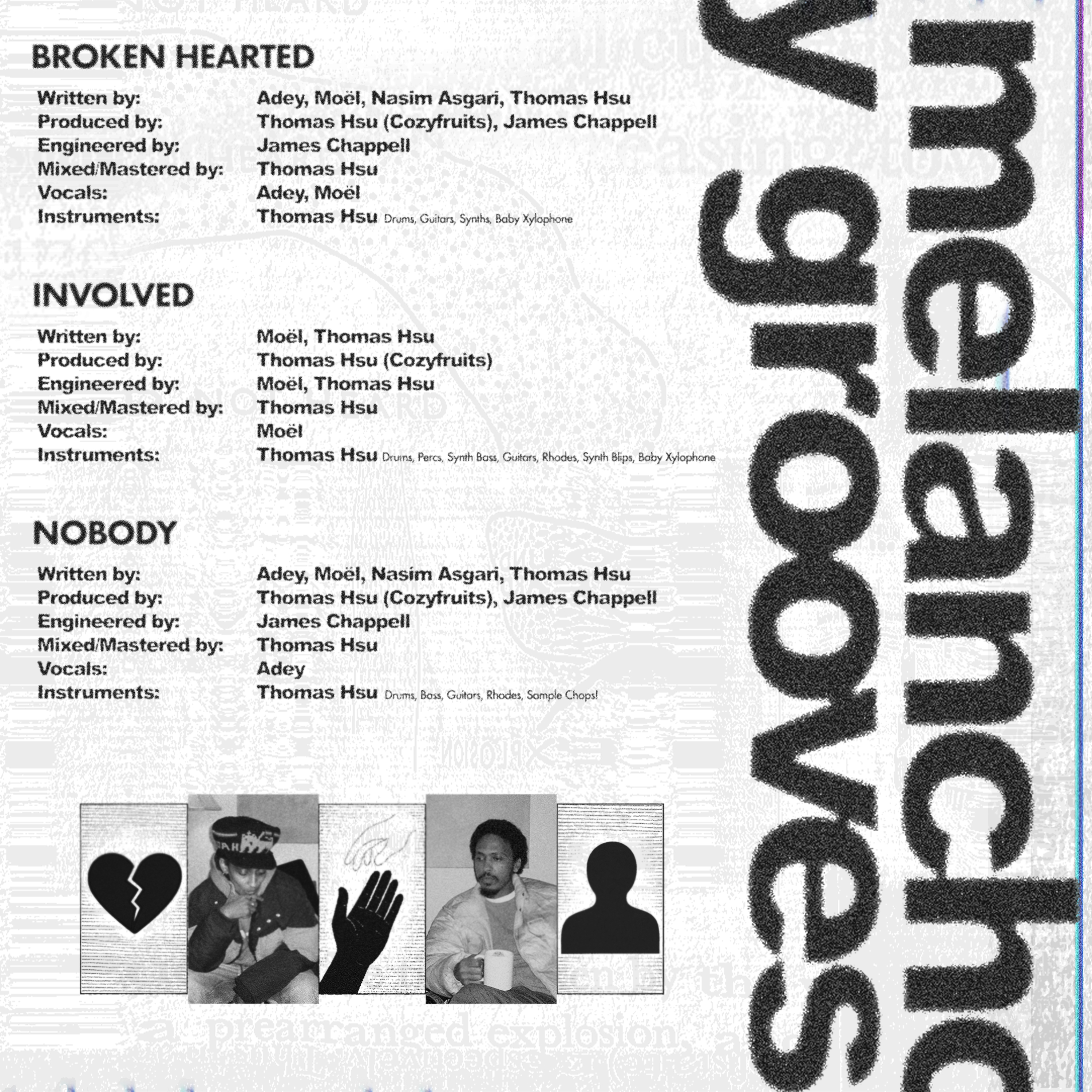 Song Credits (Click to see full screen)